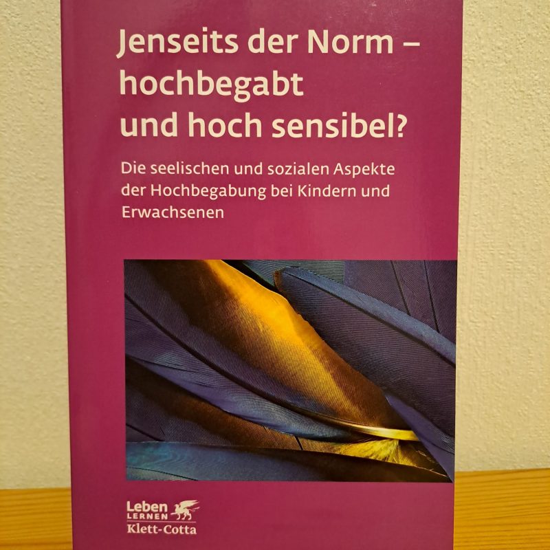 Ein Buchtipp: „Jenseits der Norm - hochbegabt und hoch sensibel“ - Andrea Brackmann